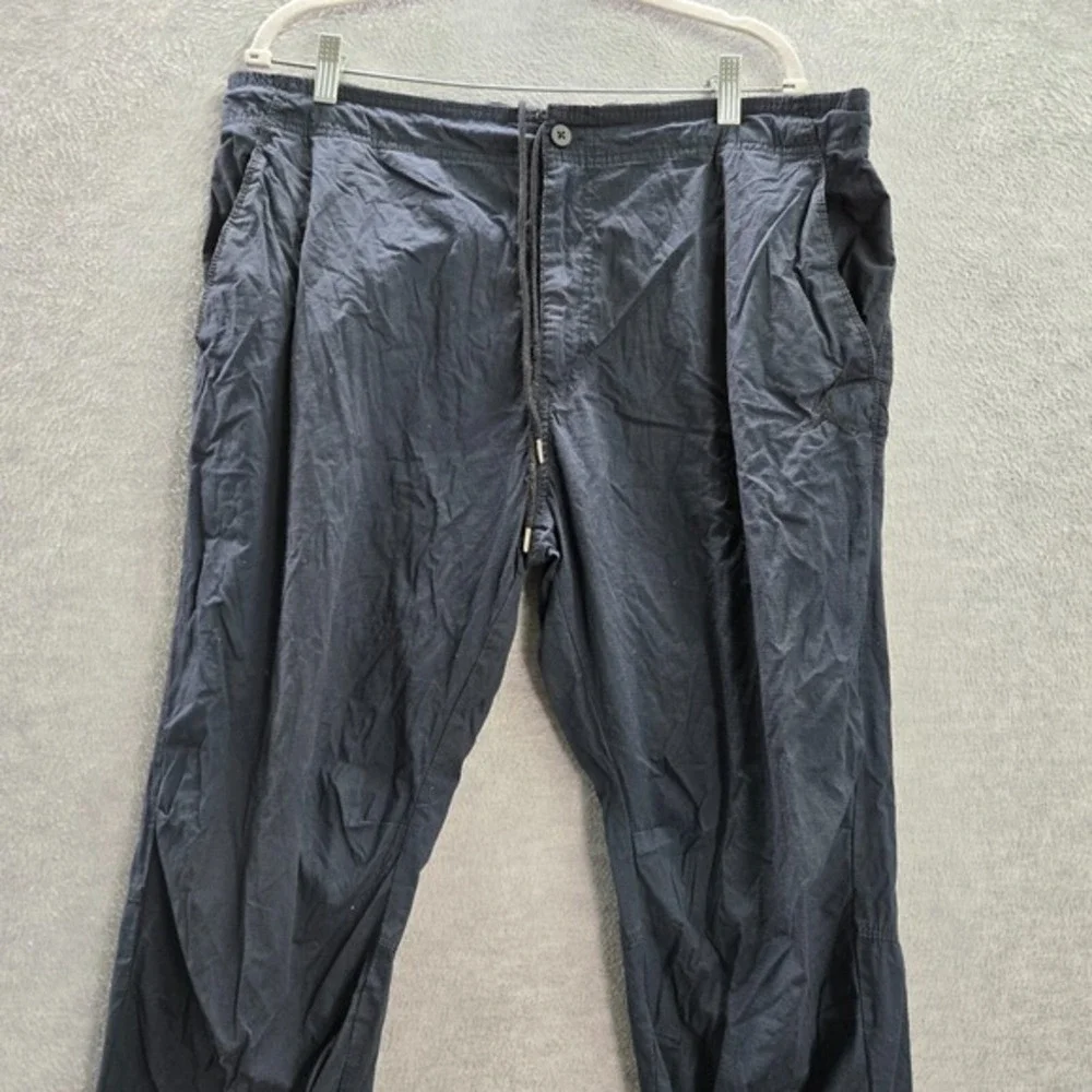 Air Jordan Men Pants 40 Black Jogger‎ Ripstop Pockets Drawstring 29 in Inseam
